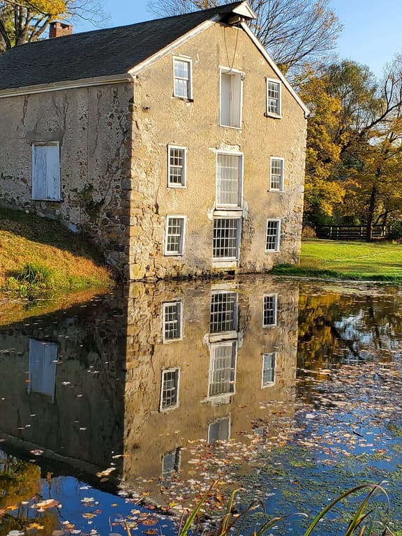 The Morris Canal at Waterloo Village Historic site in Stanhope, NJ